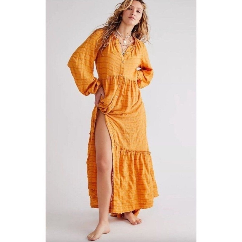 Free People Edie Dress Maxi Dress Medium NWT